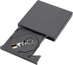 Externe DVD Brander - CD Schrijver - Bestanden Archiveren - Brede Compatibiliteit - USB 2.0 - Zwart — thumbnail 3