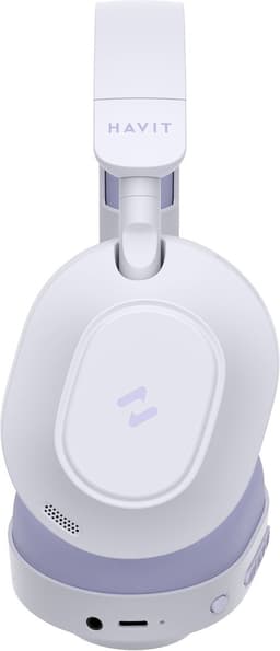 Havit H668BT (Violet) Hoofdtelefoons Bedraad en draadloos Hoofdband Muziek/Voor elke dag USB Type-C Bluetooth — thumbnail 2