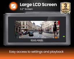 Road Angel Halo Play 4K Dashcam voor Auto - Ultra HD Autocamera - 3.2” LCD Scherm - Met Wifi - Nachtzicht — thumbnail 5