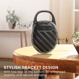 kwmobile Hoesje voor JBL Clip 5 Beschermhoes - TPU Cover voor Minispeaker - Bluetooth Speaker Case in transparant — thumbnail 5