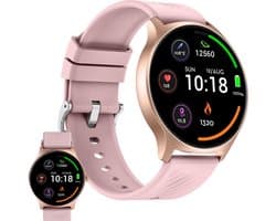 Denver Smartwatch - Android iOS - Volledige Belfunctie - Amoled Display - Sporthorloge - Hartslagmeter - Saturatiemeter - Slaapmonitor - SWC387