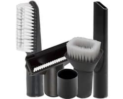 5x Meubelstofzuiger Borstelset 32mm - 35mm geschikt voor stofzuigers zuigmonden plat plumeau