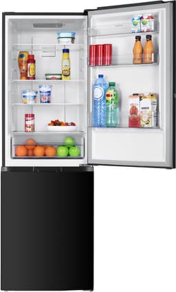 Inventum KV1840B No Frost energiezuinige koel-vriescombinatie - 184 cm hoog - 327 liter - Superkoelen - Supervriezen - Energielabel C - Vrijstaand - Zwart — thumbnail 9