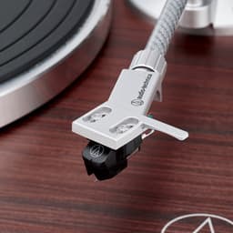 Audio-Technica Handbediende Bluetooth Platenspeler met Riemaandrijving AT-LPW50BTRW - Palissanderhout - draaitafel — thumbnail 2