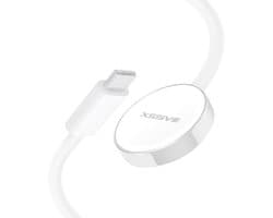 Magnetische Oplader - 1 Meter - Geschikt voor Apple Watch - USB-C Oplaadkabel - Wit