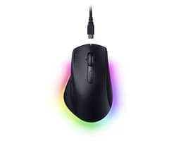 Razer Pro Click V2 - Draadloze Gaming Muis - Ergonomisch - RGB - 30.000 DPI - Bluetooth - AI Toetsen