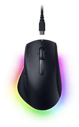Razer Pro Click V2 - Draadloze Gaming Muis - Ergonomisch - RGB - 30.000 DPI - Bluetooth - AI Toetsen — thumbnail 1