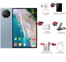 Pad 8 Pro Snapdragon 8gen2 Android Tablet 11Inch Hd 16GB 512GB 12000 Mah 5G Dual Sim Wifi Tablet Pc - Blue — thumbnail 1