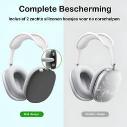 Studio Air® Airpods Max Case Pro - Stevige Cover voor Airpods Max - Airpods Max Hoes Zwart — thumbnail 2