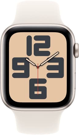 Apple Watch Se GPs 44mm Starlight Sport Band M/l Smartwatch Aluminium — thumbnail 3