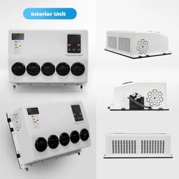 Airconditioner - Air conditioning - 10000 BTU - 150-500m³/u - 1-3KW - 12V Efficiënte Koeling - Met Afstandsbediening - Voor RV - Camper -Vrachtwagens - Boten — thumbnail 3