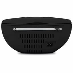 TechniSat VIOLA CD-1 - draagbare stereo cd-speler, Boombox met praktische draaggreep (radio voor kinderen, FM-radiotuner, Bluetooth-ontvangst, 2 x 1 W RMS-vermogen, net- en batterijvoeding) zwart — thumbnail 4