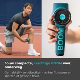 Compact Massagepistool met 4 Opzetstukken voor Ontspanning en Regeneratie - Krachtige Triggerpointmassage met 5 Intensiteitsniveaus — thumbnail 4