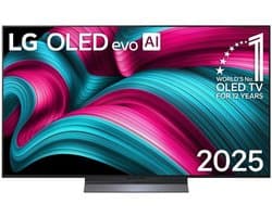 LG C5 OLED55C56LB - 55 inch - 4K OLED Evo - 2025 - Smart TV