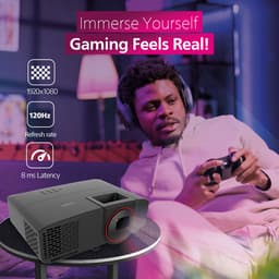Philips GamePix 800 (GMX800/INT) 150 inch - Full-HD gaming beamer - Google TV - zwart — thumbnail 4