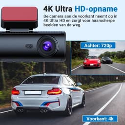 Dashcam voor Auto - Dual - Camerabewaking - Full HD - Zwart — thumbnail 5