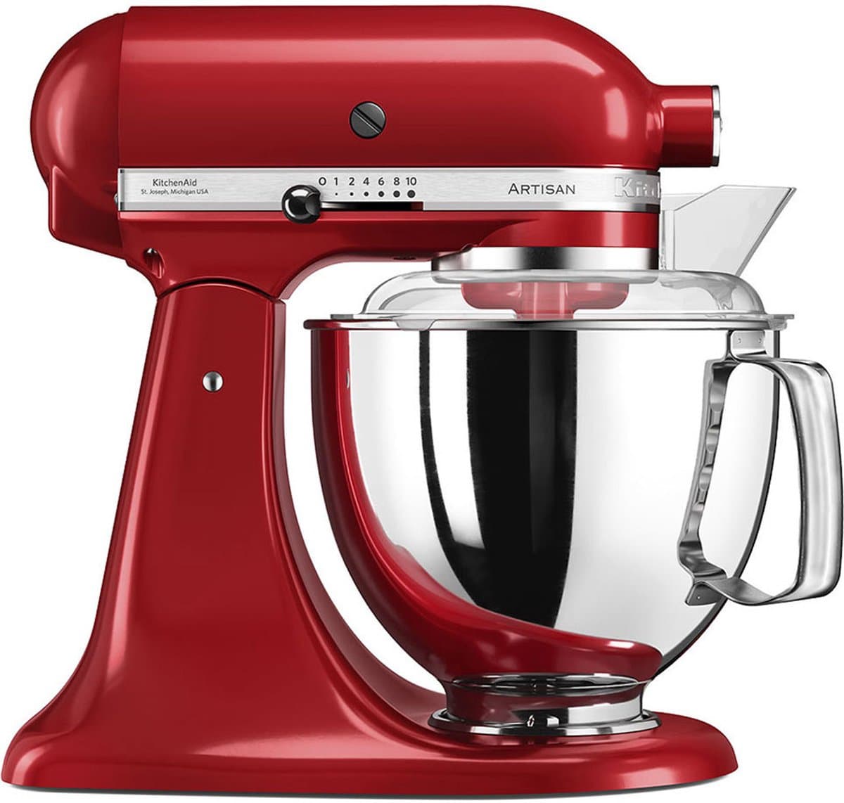 KitchenAid Artisan KSM175PSEER - Keukenmachine - Empire Red — afbeelding 1