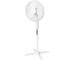 Excellent Electrics - Staande ventilator - Statiefventilator - 40cm - 45W - Wit — afbeelding 1
