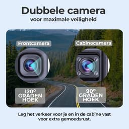 Denver Dashcam - Dashcam voor Auto - Voor- en Cabin Camera - Full HD - 120° Groothoek - Loop Opname - G-Sensor - CCT2500 — thumbnail 2