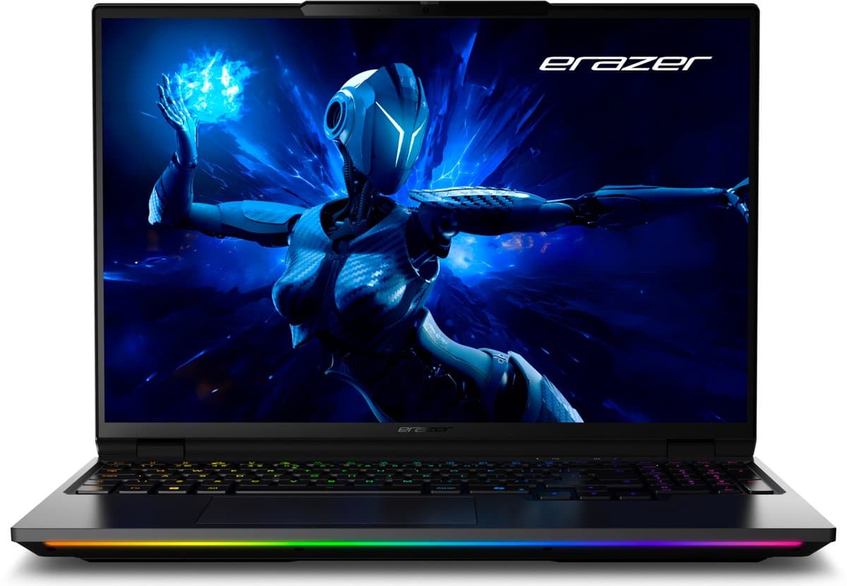 ERAZER Beast 16 X1 Ultimate - Gaming Laptop - 16 inch QHD+ 300 Hz - RTX 5080 - Intel Core Ultra 9 275HX - 2 TB SSD - 32 GB RAM — afbeelding 1