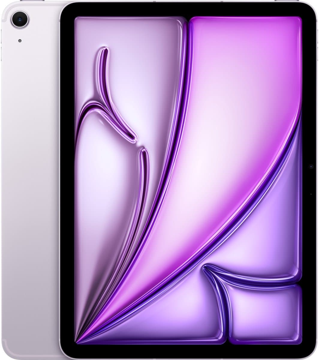 Apple iPad Air M3 (2025) - 11 inch - Wi-Fi + Cellular - 512GB - Purple - 7e generatie — afbeelding 1