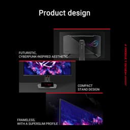 ASUS ROG Strix OLED XG27UCDMG - 4K OLED Gaming Monitor - USB-C 90W Power Delivery - 240hz - 27 inch — thumbnail 7