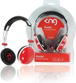 König Rooki Innocent Sinner Koptelefoon - Rood — thumbnail 2