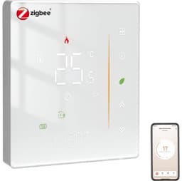 Zigbee Slimme Thermostaat voor Vloerverwarming - Digitaal en Programmeerbaar, Compatibel met Alexa en Google Home — thumbnail 1
