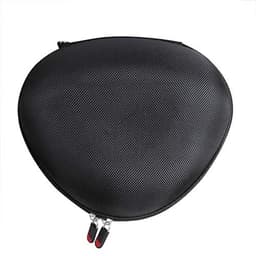 Hard Travel Case voor Bluetooth Hoofdtelefoon Over Ear - Zwart met Binnenrood — thumbnail 3