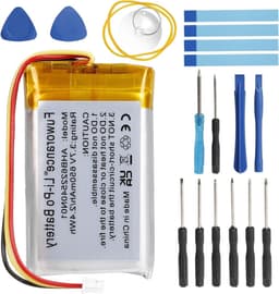 Reservebatterij voor hoofdtelefoon en muis - 650 mAh 3,7 V - compatibel met Momentum 2.0 3.0 - HD 4.40 4.50 - Urbanite XL - Aerox 9 5 - lange levensduur — thumbnail 1