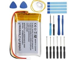 Reservebatterij voor hoofdtelefoon en muis - 650 mAh 3,7 V - compatibel met Momentum 2.0 3.0 - HD 4.40 4.50 - Urbanite XL - Aerox 9 5 - lange levensduur
