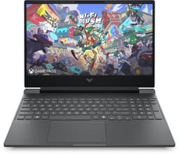 "HP Victus Gaming 15-fb3872nd Copilot+ PC AMD Ryzen AI 7 350 Laptop 39,6 cm (15.6"") Full HD 24 GB DDR5-SDRAM 512 GB SSD NVIDIA GeForce RTX 5060 Wi-Fi 6 (802.11ax) Windows 11 Home Zwart" — thumbnail 1