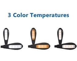 Dimbare LED Leeslamp met USB Oplaadbaar 9 Helderheidsstanden voor Bed, Bureau en Laptop