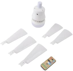 Plafondventilator met Verlichting en Afstandsbediening - Dimbare Ventilator voor Slaapkamer en Keuken — thumbnail 1