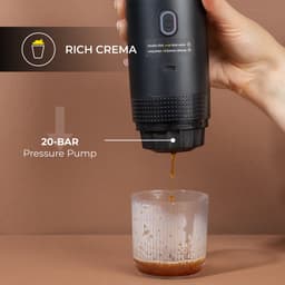 CHiATO brewPLAY Draagbaar espresso machine - Zwart — thumbnail 5
