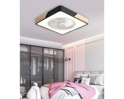 Moderne 36W LED Plafondventilator Met Dimbare Verlichting En Afstandsbediening