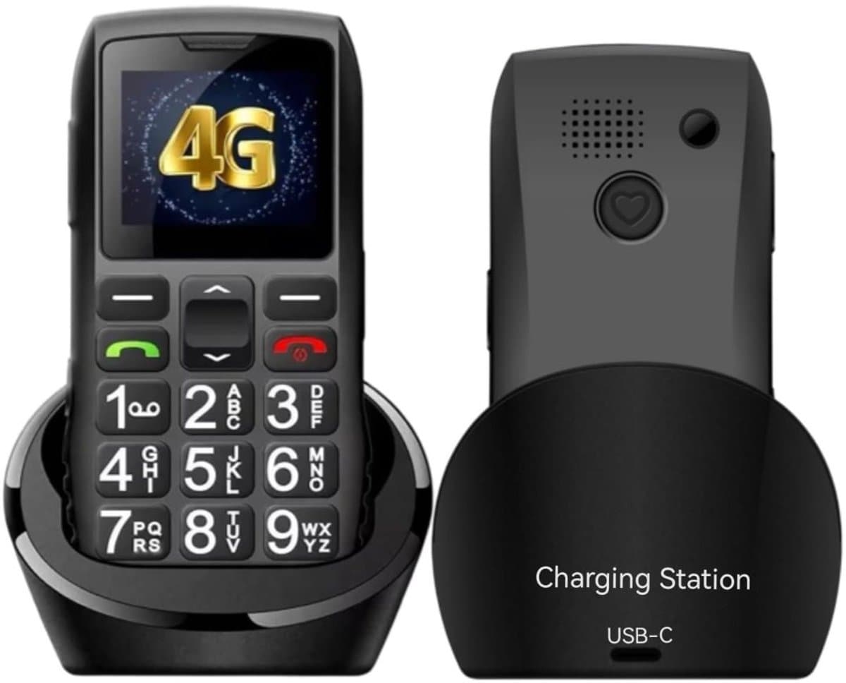 DailySupplies® Senioren Mobiele Telefoon 4g - Senioren GSM — afbeelding 1
