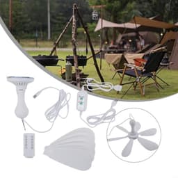 USB Mini Plafondventilator voor Camping en Buiten — thumbnail 1