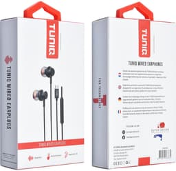 TUNIQ Bedrade Oortjes USB-C - Zwarte Oordopjes met Microfoon - Helder Geluid, Diepe Bas en Comfortabele Pasvorm – Geschikt voor Samsung, Xiaomi, OnePlus en meer — thumbnail 4