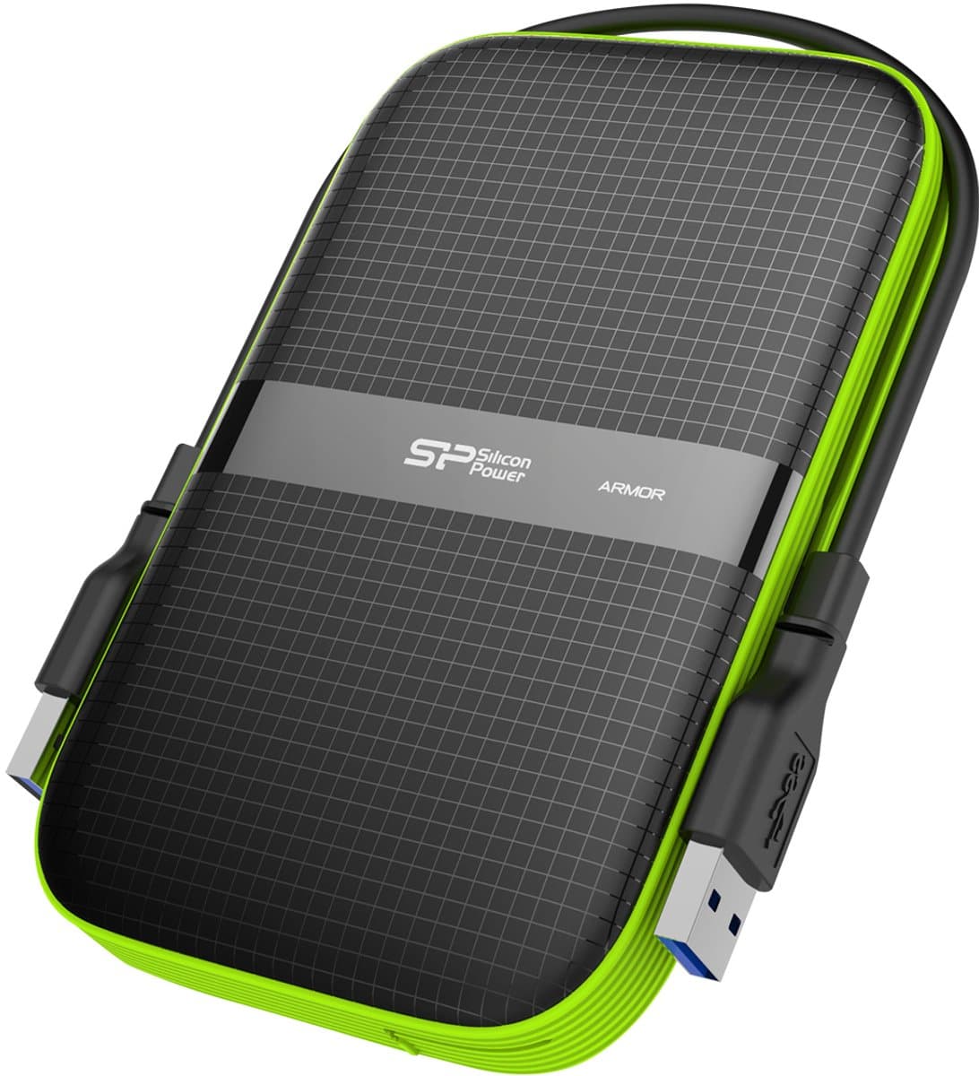 Silicon Power - Armor A60 - Portable USB 3.2 - Externe Harde Schijf - 1TB - Groen — afbeelding 1