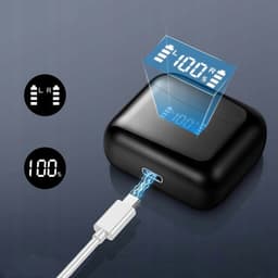 AI Vertaling Oordopjes - Smart Translation Earbuds - Real-time Tolken - 143 Talen - 42 Uur Batterij - Noise Cancelling - IP7 Waterdicht - Voor Zakelijk en Reizen — thumbnail 3