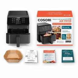 Cosori XXL Chef Edition 6.2 liter Airfryer - Met Bakpapier bakjes - 12 programma's — thumbnail 10