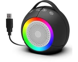 Draagbare USB Computerluidsprekers met RGB Licht en Aanraakbediening