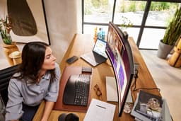 HP Series 7 Pro Serie 7 Pro 34 inch WQHD Conferencing Monitor - 734pm — thumbnail 4