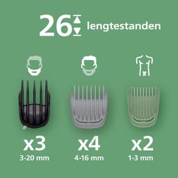 PHILIPS MG7951/15 Philips Series 7000 17 in 1 Multigroom Donker grijs — thumbnail 4