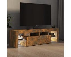 TV meubel met LED verlichting 140x36.5x40 cm