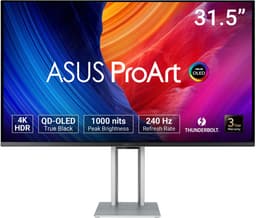 ASUS ProArt OLED PA32UCDM computerscherm 80 cm 3840 x 2160 pixels 4K Ultra HD QD-OLED zilver — thumbnail 1
