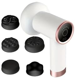 Elektrische krachtige vibratie-fascia-gun, sportfitness, spiermassage-gun, USB Type-C oplaadbare kleine massage-apparaat met 5 massagekoppen — thumbnail 1