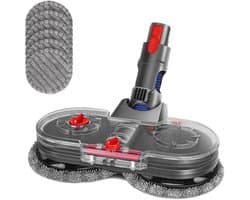 elektrische dweilopzetstuk voor Dyson V11 V10 V8 V7 V15 stofzuiger, dweilopzetstukset met 6 dweilpads en verwijderbare watertank