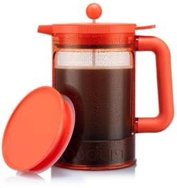 Bodum | Bean Cafetière voor ijskoffie / cold brew | Kunststof BPA-vrij | 1.5L | 12 kops | Rood — thumbnail 1
